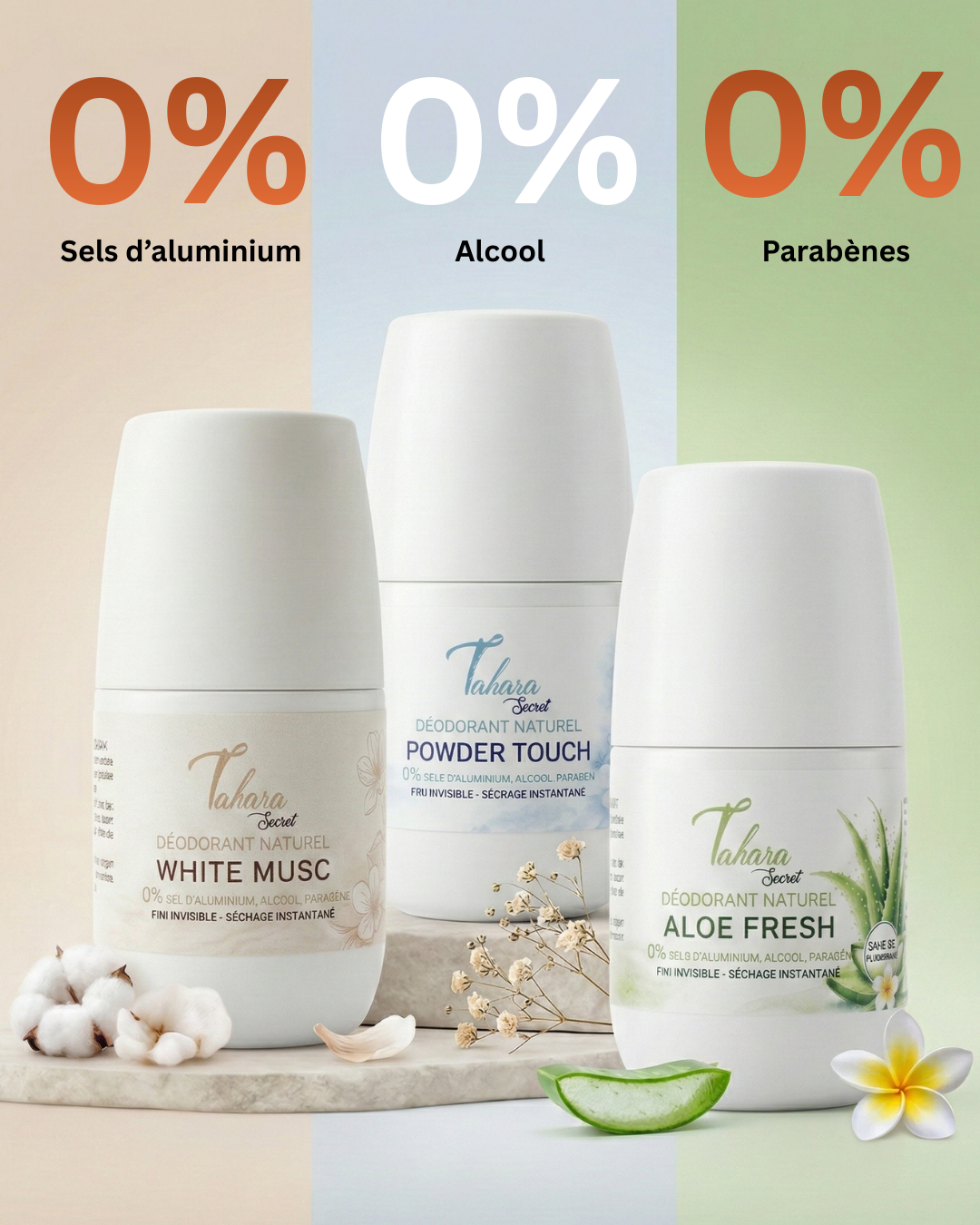 Tahra Secret – Coffret Fraîcheur 3-en-1