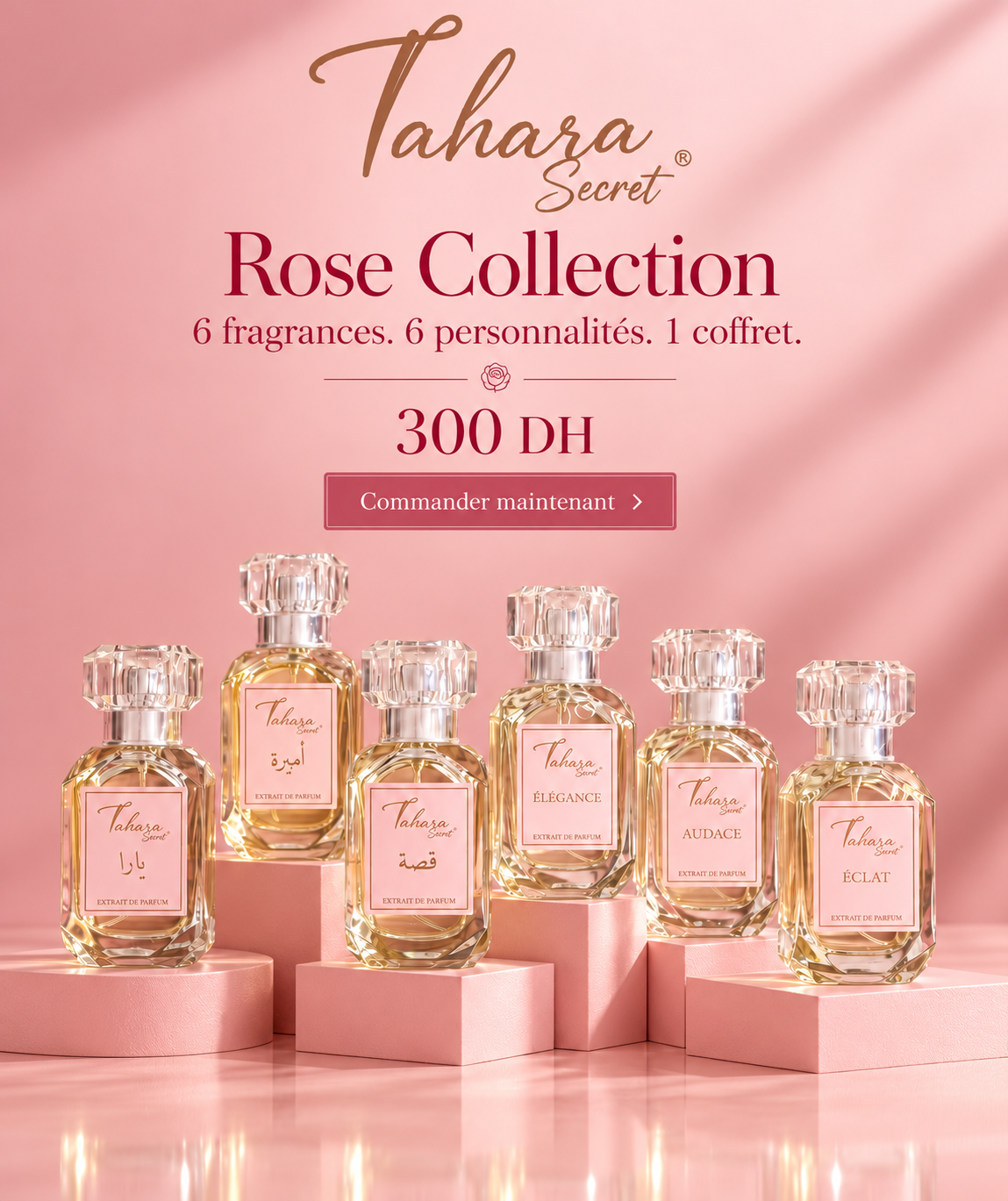Rose Collection | Coffret de 6 Fragrances